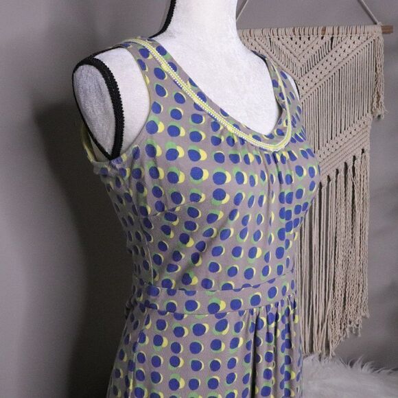 Boden | Printed Sleeveless Tank Dress 4L - Picture 3 of 6